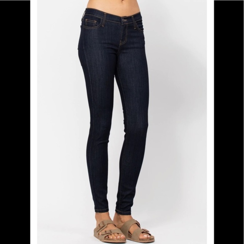 Judy Blue High Waist Skinny Denim - Picture 4 of 4